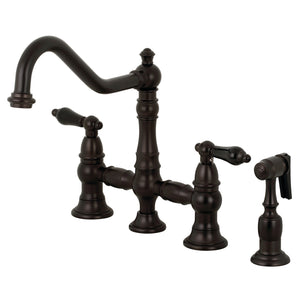 Duchess KS3275PKLBS Bridge Kitchen Faucet, Oil Rubbed Bronze