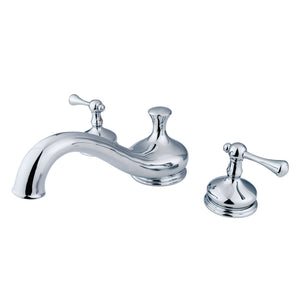 Vintage KS3331BL Two-Handle 3-Hole Deck Mount Roman Tub Faucet, Polished Chrome