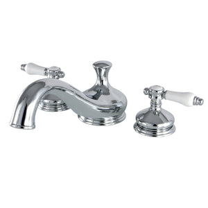 Bel-Air KS3331BPL Two-Handle 3-Hole Deck Mount Roman Tub Faucet, Polished Chrome