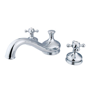 Vintage KS3331BX Two-Handle 3-Hole Deck Mount Roman Tub Faucet, Polished Chrome