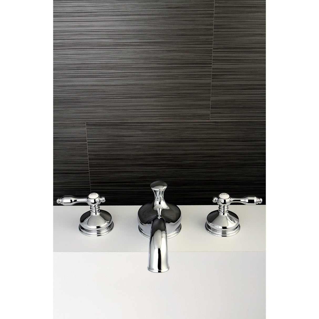 Tudor KS3331TAL Two-Handle 3-Hole Deck Mount Roman Tub Faucet, Polished Chrome