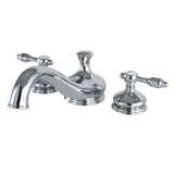 Tudor KS3331TAL Two-Handle 3-Hole Deck Mount Roman Tub Faucet, Polished Chrome