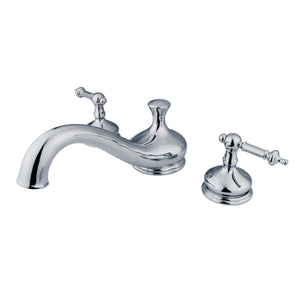 Templeton KS3331TL Two-Handle 3-Hole Deck Mount Roman Tub Faucet, Polished Chrome