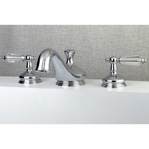 Wilshire KS3331WLL Two-Handle 3-Hole Deck Mount Roman Tub Faucet, Polished Chrome