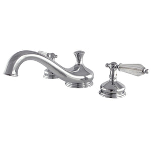 Wilshire KS3331WLL Two-Handle 3-Hole Deck Mount Roman Tub Faucet, Polished Chrome