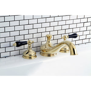Duchess KS3332PKL Two-Handle 3-Hole Deck Mount Roman Tub Faucet, Polished Brass