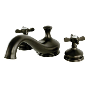 Essex KS3335BEX Two-Handle 3-Hole Deck Mount Roman Tub Faucet, Oil Rubbed Bronze
