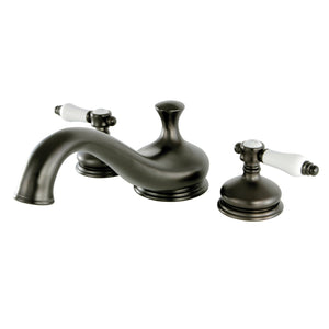 Bel-Air KS3335BPL Two-Handle 3-Hole Deck Mount Roman Tub Faucet, Oil Rubbed Bronze