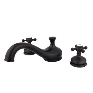 Vintage KS3335BX Two-Handle 3-Hole Deck Mount Roman Tub Faucet, Oil Rubbed Bronze