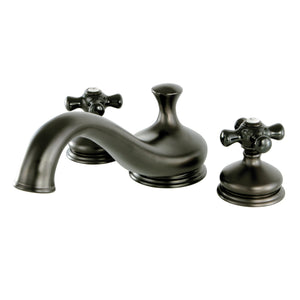 Duchess KS3335PKX Two-Handle 3-Hole Deck Mount Roman Tub Faucet, Oil Rubbed Bronze
