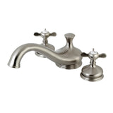 Essex KS3338BEX Two-Handle 3-Hole Deck Mount Roman Tub Faucet, Brushed Nickel