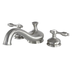 Tudor KS3338TAL Two-Handle 3-Hole Deck Mount Roman Tub Faucet, Brushed Nickel