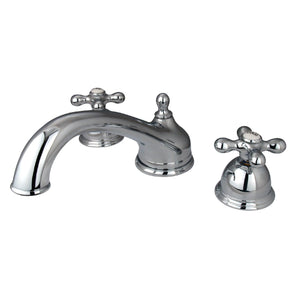Vintage KS3351AX Two-Handle 3-Hole Deck Mount Roman Tub Faucet, Polished Chrome