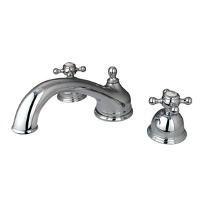 Vintage KS3351BX Two-Handle 3-Hole Deck Mount Roman Tub Faucet, Polished Chrome