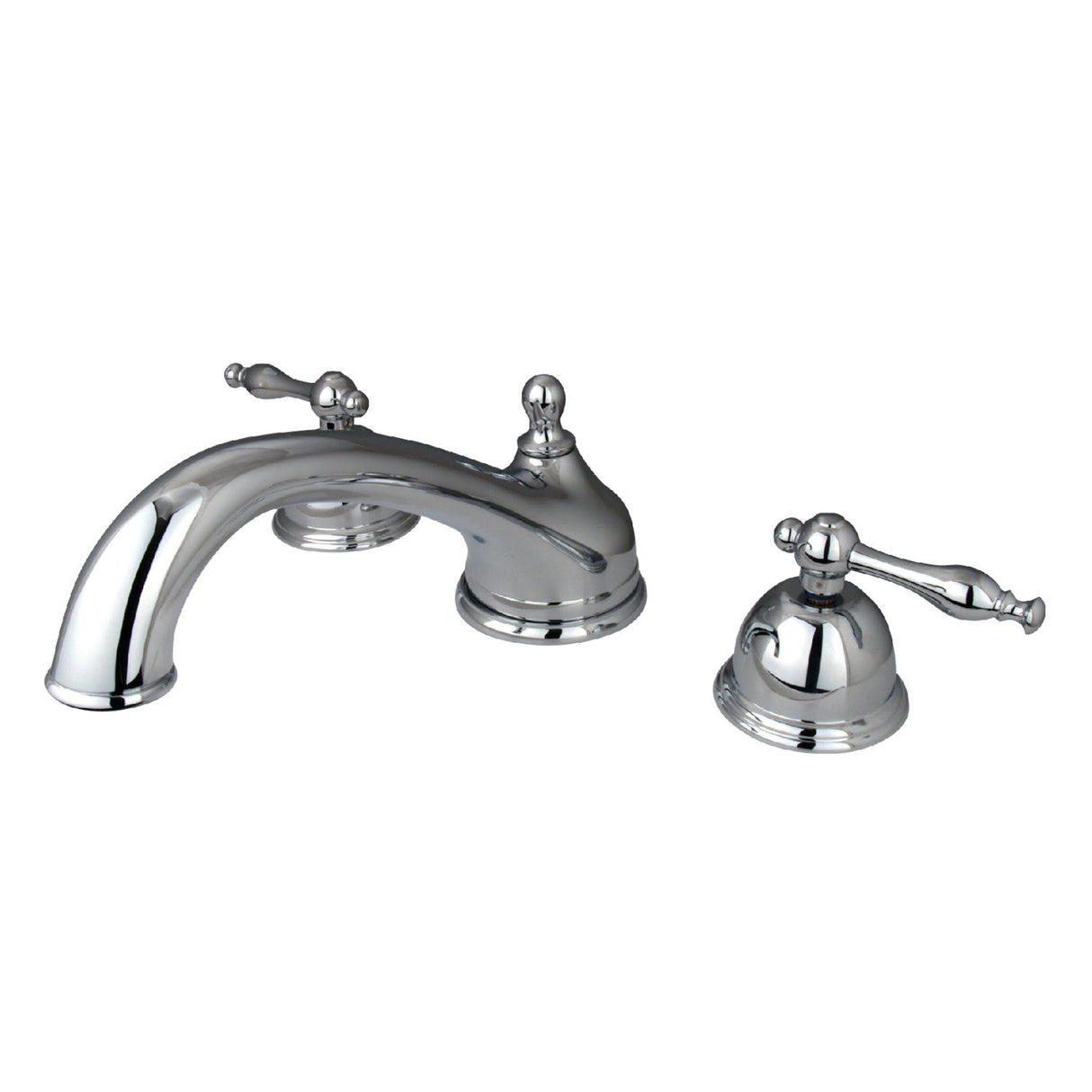 Vintage KS3351NL Two-Handle 3-Hole Deck Mount Roman Tub Faucet, Polished Chrome