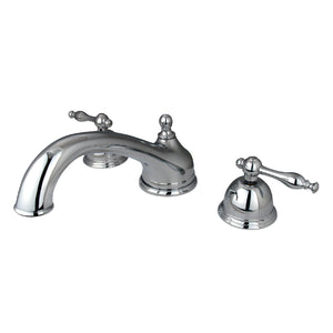Vintage KS3351NL Two-Handle 3-Hole Deck Mount Roman Tub Faucet, Polished Chrome