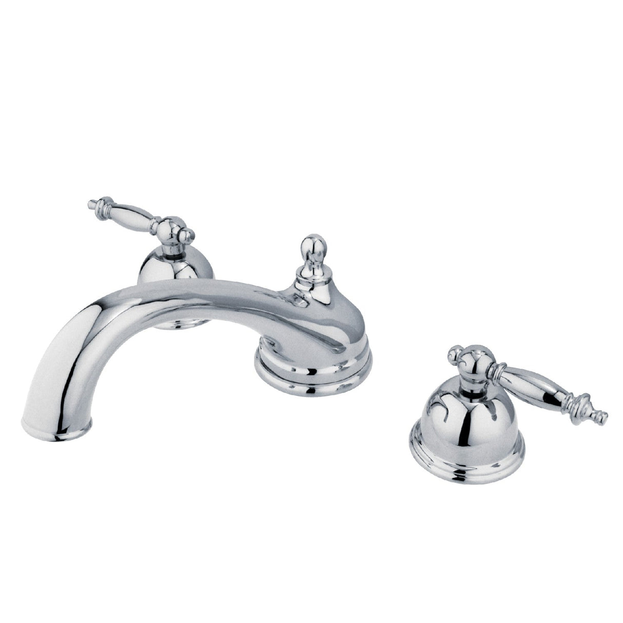 Vintage KS3351TL Two-Handle 3-Hole Deck Mount Roman Tub Faucet, Polished Chrome