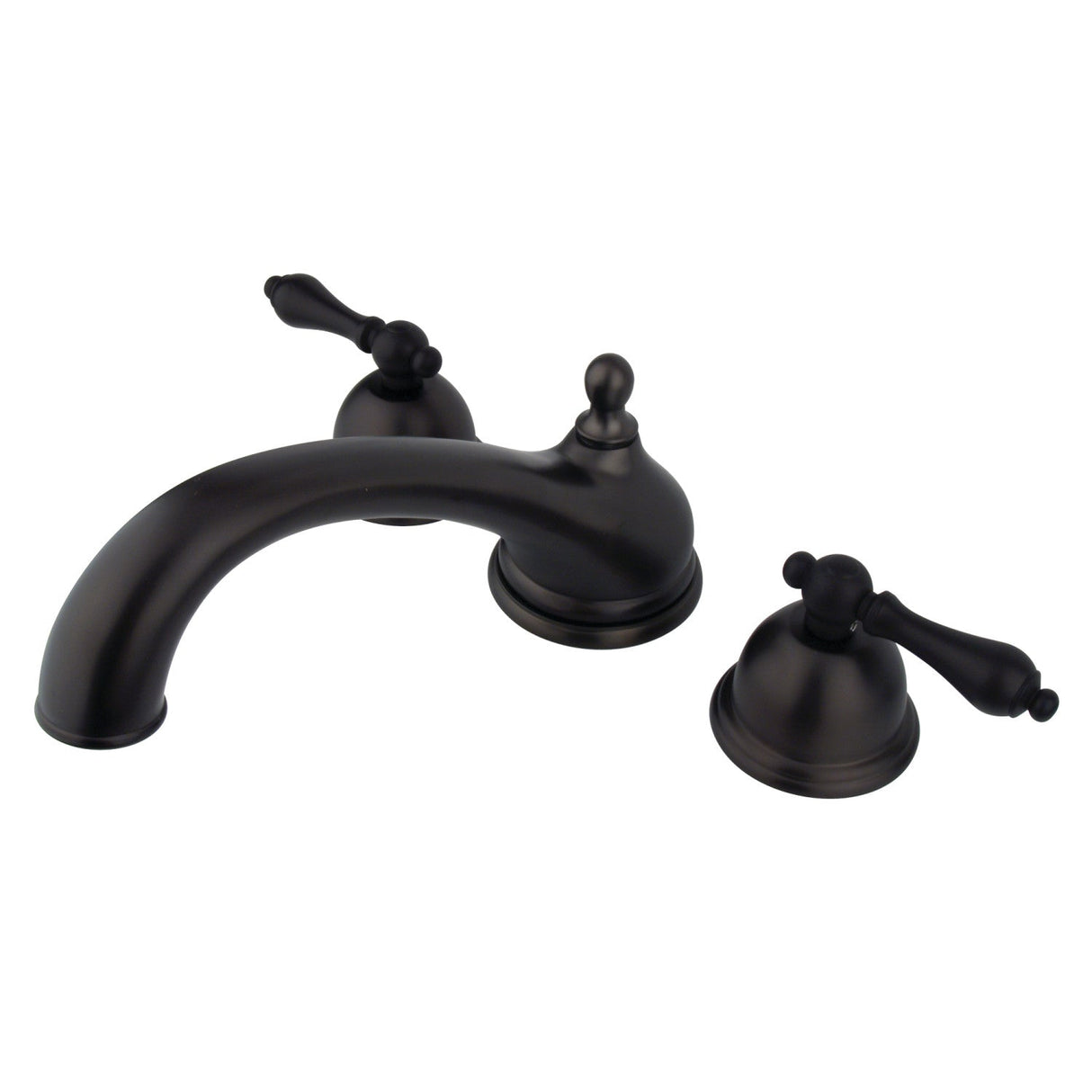 Vintage KS3355AL Two-Handle 3-Hole Deck Mount Roman Tub Faucet, Oil Rubbed Bronze