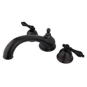 Vintage KS3355AL Two-Handle 3-Hole Deck Mount Roman Tub Faucet, Oil Rubbed Bronze