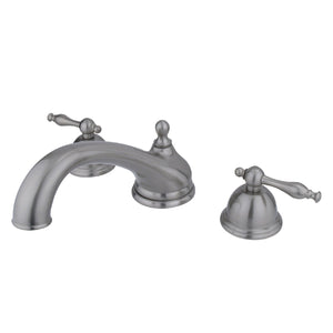 Vintage KS3358NL Two-Handle 3-Hole Deck Mount Roman Tub Faucet, Brushed Nickel