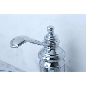 Templeton KS3401TL Single-Handle 1-Hole Deck Mount Bathroom Faucet with Push Pop-Up, Polished Chrome