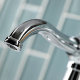 Hamilton KS3541NX Single-Handle 1-Hole Deck Mount Bathroom Faucet with Push Pop-Up, Polished Chrome