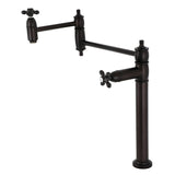 Restoration KS3705AX Single-Hole Deck Mount Pot Filler, Oil Rubbed Bronze