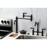 Heirloom KS3705BAL Single-Hole Deck Mount Pot Filler, Oil Rubbed Bronze