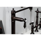 Heirloom KS3705BAL Single-Hole Deck Mount Pot Filler, Oil Rubbed Bronze