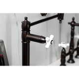 Restoration KS3705PX Single-Hole Deck Mount Pot Filler, Oil Rubbed Bronze