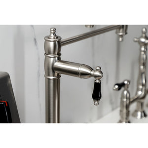 Duchess KS3708PKL Single-Hole Deck Mount Pot Filler, Brushed Nickel