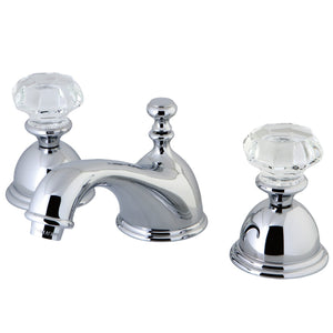 Celebrity KS3961WCL Two-Handle 3-Hole Deck Mount Widespread Bathroom Faucet with Brass Pop-Up, Polished Chrome