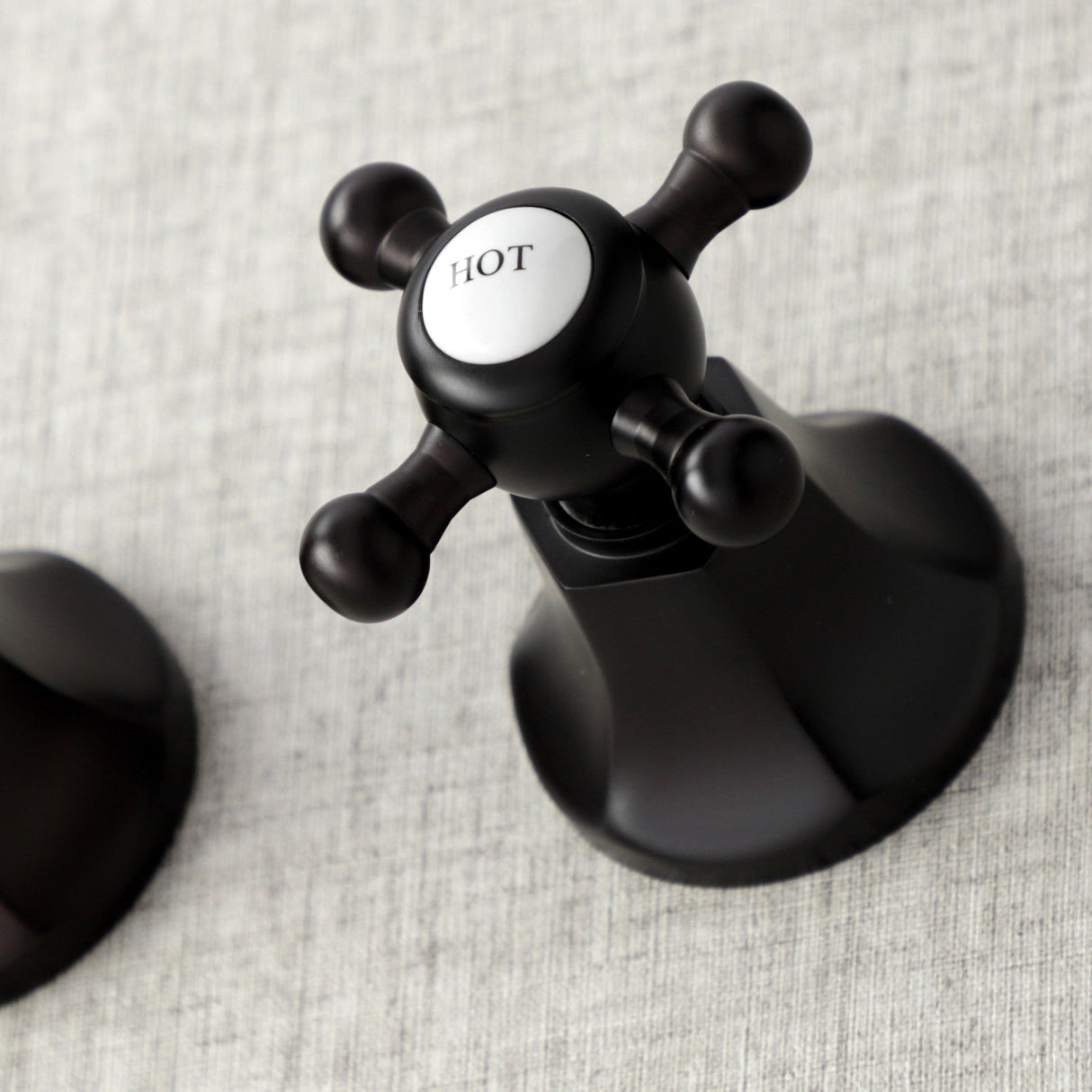 Metropolitan KS4025BX Two-Handle 3-Hole Wall Mount Roman Tub Faucet, Oil Rubbed Bronze