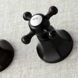 Metropolitan KS4025BX Two-Handle 3-Hole Wall Mount Roman Tub Faucet, Oil Rubbed Bronze
