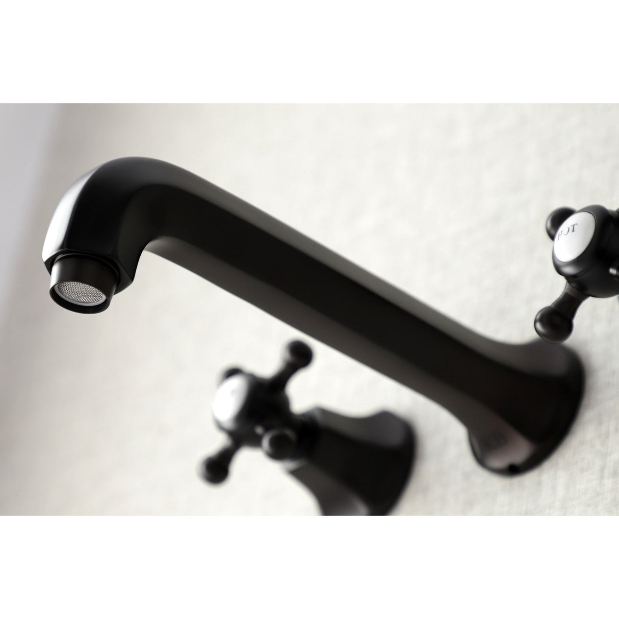 Metropolitan KS4025BX Two-Handle 3-Hole Wall Mount Roman Tub Faucet, Oil Rubbed Bronze