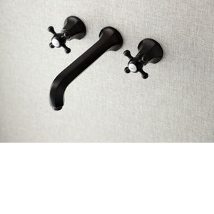 Metropolitan KS4025BX Two-Handle 3-Hole Wall Mount Roman Tub Faucet, Oil Rubbed Bronze