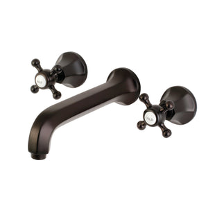 Metropolitan KS4025BX Two-Handle 3-Hole Wall Mount Roman Tub Faucet, Oil Rubbed Bronze