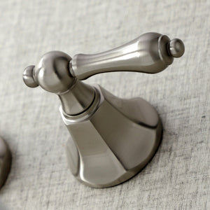 Metropolitan KS4028AL Two-Handle 3-Hole Wall Mount Roman Tub Faucet, Brushed Nickel