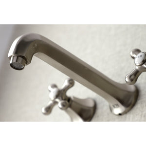 Metropolitan KS4028AX Two-Handle 3-Hole Wall Mount Roman Tub Faucet, Brushed Nickel