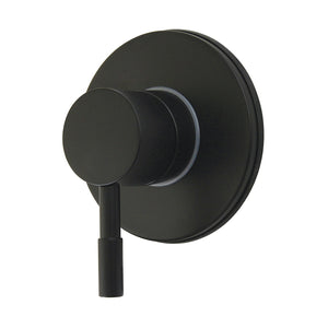 Concord KS4030DL Single-Handle Wall Mount Six-Way Diverter Valve with Trim Kit, Matte Black