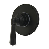 Metropolitan KS4030HL Single-Handle Wall Mount Six-Way Diverter Valve with Trim Kit, Matte Black