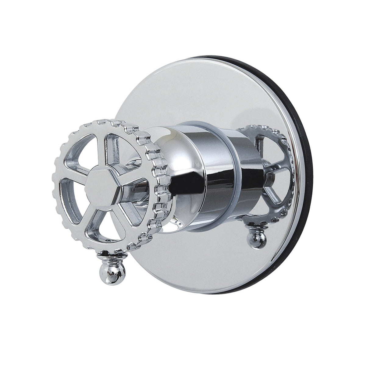 Fuller KS4031CG Single-Handle Wall Mount Six-Way Diverter Valve with Trim Kit, Polished Chrome