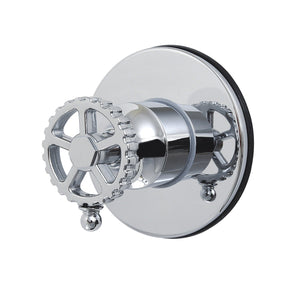 Fuller KS4031CG Single-Handle Wall Mount Six-Way Diverter Valve with Trim Kit, Polished Chrome