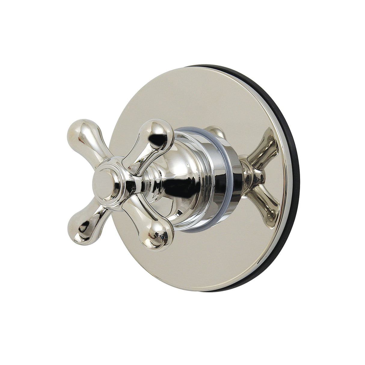 Restoration KS4036AX Single-Handle Wall Mount Six-Way Diverter Valve with Trim Kit, Polished Nickel