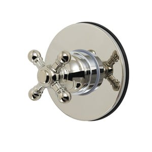Metropolitan KS4036BX Single-Handle Wall Mount Six-Way Diverter Valve with Trim Kit, Polished Nickel