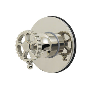 Fuller KS4036CG Single-Handle Wall Mount Six-Way Diverter Valve with Trim Kit, Polished Nickel