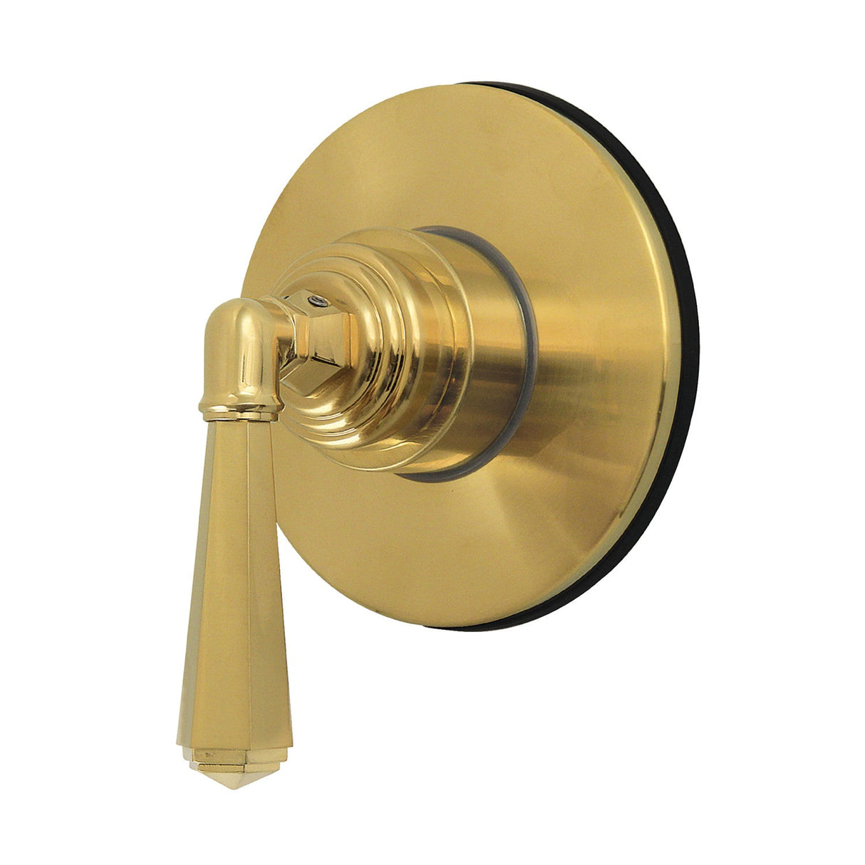 Metropolitan KS4037HL Single-Handle Wall Mount Six-Way Diverter Valve with Trim Kit, Brushed Brass