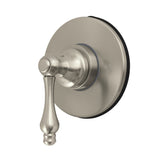 Restoration KS4038AL Single-Handle Wall Mount Six-Way Diverter Valve with Trim Kit, Brushed Nickel