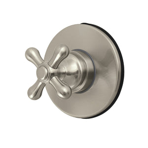Restoration KS4038AX Single-Handle Wall Mount Six-Way Diverter Valve with Trim Kit, Brushed Nickel