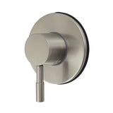 Concord KS4038DL Single-Handle Wall Mount Six-Way Diverter Valve with Trim Kit, Brushed Nickel